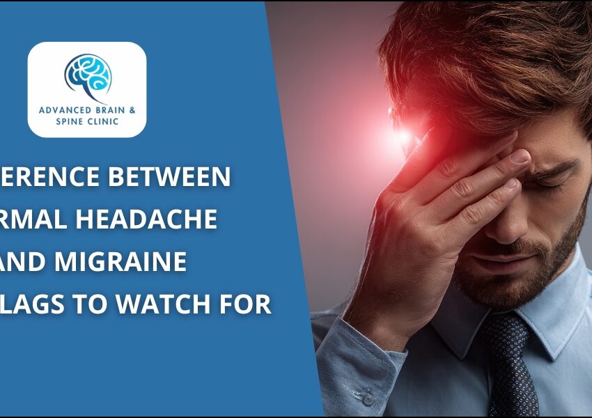 Normal headache and migraine difference