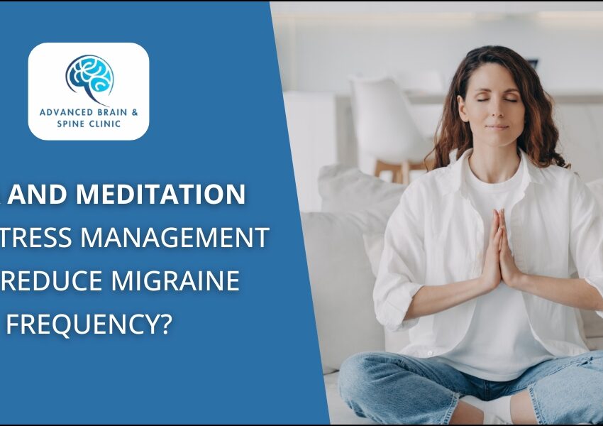Yoga and Meditation to reduce migraine and stress